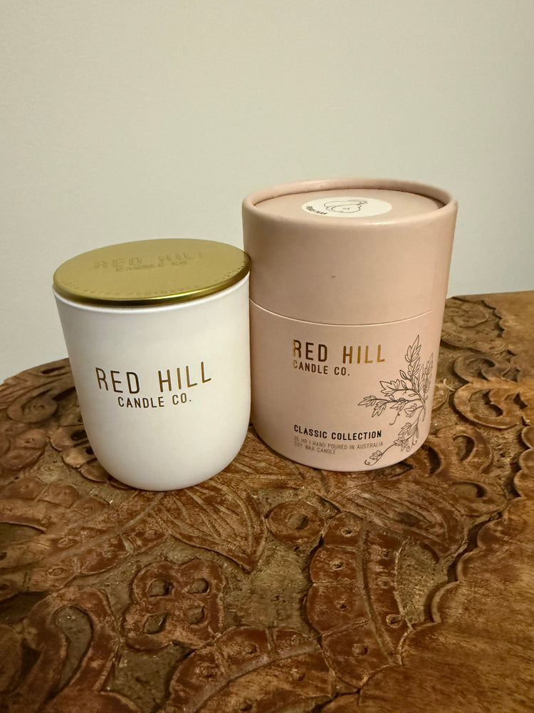 Red Hill small Soy wax candle