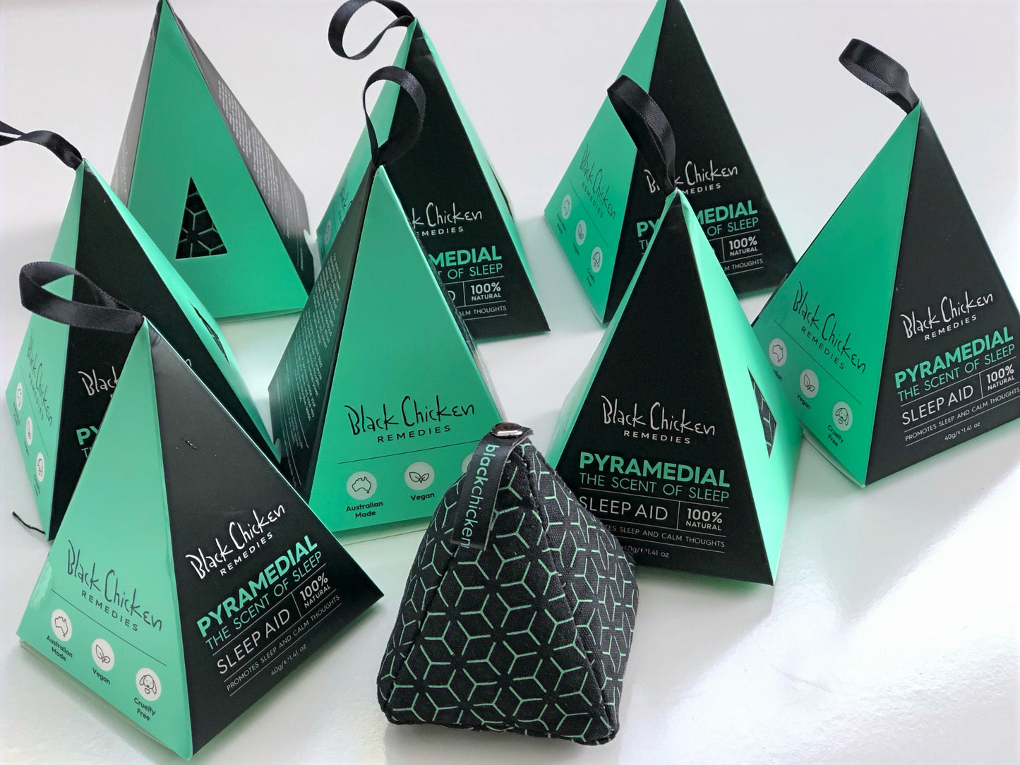 Organic Lavender Scented Pyramedial Pouch